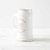 Eerbiedwaardige Meester Vrijmetselaar Bierpul (Voorkant links)