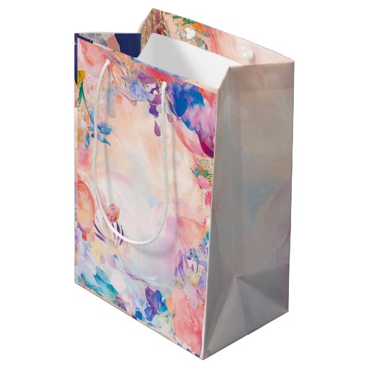 Eercadeautaset Honora Medium Cadeauzakje (Achterkant Gekanteld)