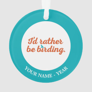 Eerder ben Birding Ornament