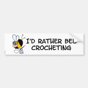 eerder bijenkruipen bumpersticker