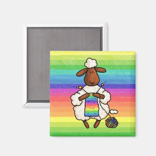 eerder breien magneet (Voorkant / Achterkant)