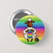 eerder breien ronde button 5,7 cm (Voorkant /achterkant)