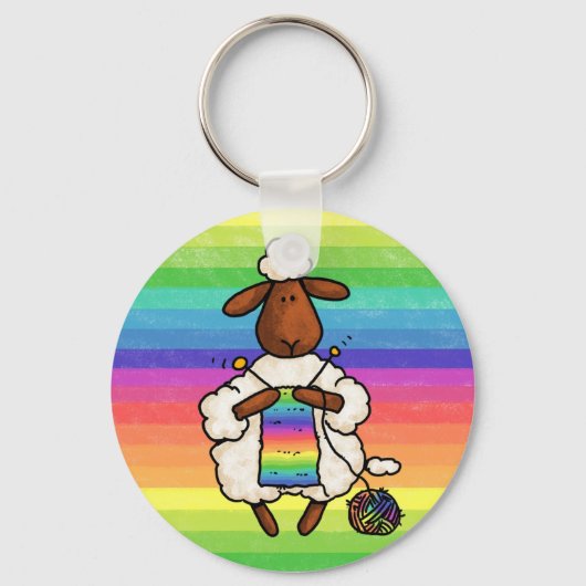 eerder breien sleutelhanger (Voorkant)