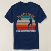 eerder Hammer Throwing T-shirt (Design voorkant)