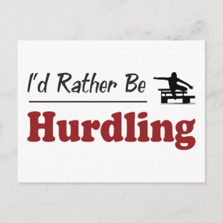 Eerder 'Hurdling' Briefkaart