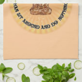 Eerder mediteren... theedoek (Gevouwen)