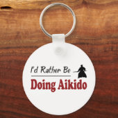 Eerder om Aikido te doen Sleutelhanger (Voorkant)