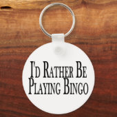Eerder om Bingo te spelen Sleutelhanger (Voorkant)