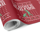 Eerder om het gulle kerstkeuken te gulden cadeaupapier (Rol Hoek)