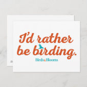 Eerder om te worden geboren briefkaart (Voorkant / Achterkant)