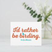 Eerder om te worden geboren briefkaart (Staand voorkant)