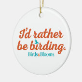 Eerder om te worden geboren keramisch ornament (Links)