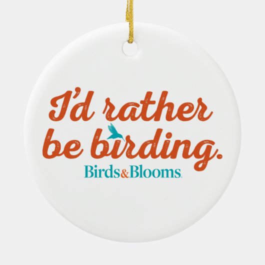 Eerder om te worden geboren keramisch ornament (Achterkant)