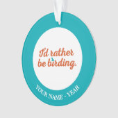 Eerder om te worden geboren ornament (voorkant)