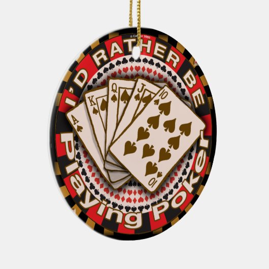 Eerder ornament Play Poker (Rechts)
