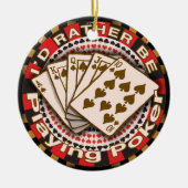 Eerder ornament Play Poker (Voorkant)