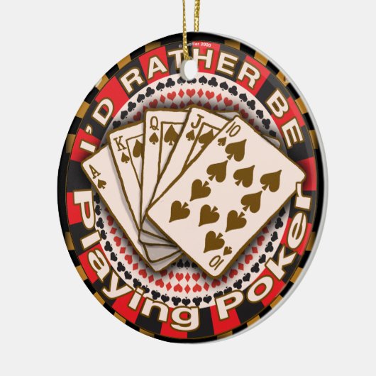 Eerder ornament Play Poker (Links)