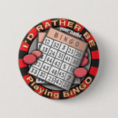 Eerder Play Bingo Ronde Button 5,7 Cm (Voorkant)