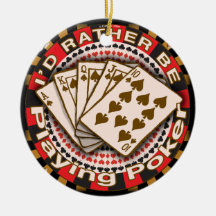 Eerder Poker ornament