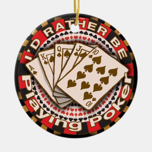 Eerder Poker ornament (Voorkant)