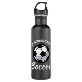 eerder Soccer Word art spelen Waterfles