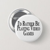 Eerder Speel Video Games Ronde Button 5,7 Cm (Voorkant /achterkant)