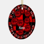 Eerder spelen Checkers ornament (Rechts)