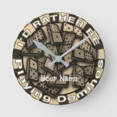 Eerder spelen Dominoes klok (Voorkant)