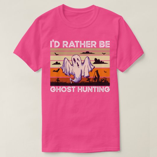 Eerder zijn Ghost Hunting T-shirt (Design voorkant)