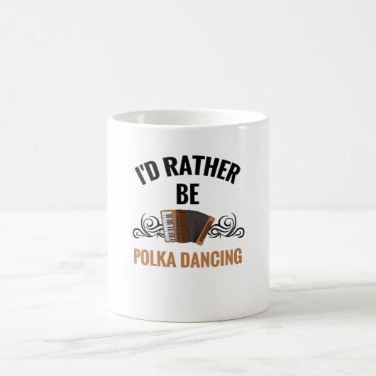 Eerder zijn we Polka dansen | Polka Dancer Gift Mu Koffiemok (Center)