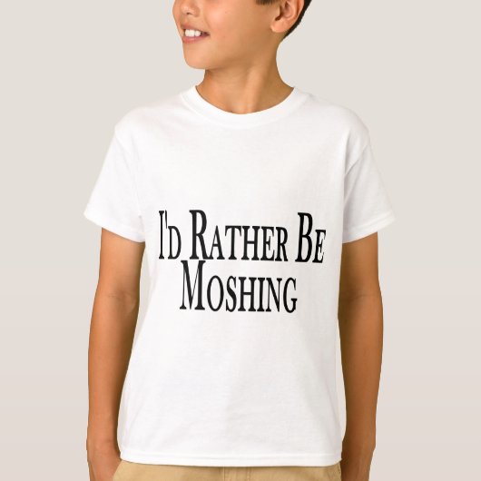 Eerder zijn ze aan het bewegen t-shirt (Voorkant)
