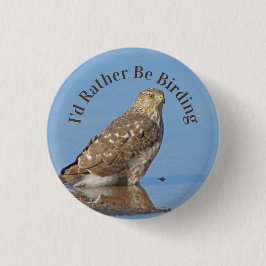 Eerder zijn ze jobby Wild Raptor Bird Hawk Ronde Button 3,2 Cm