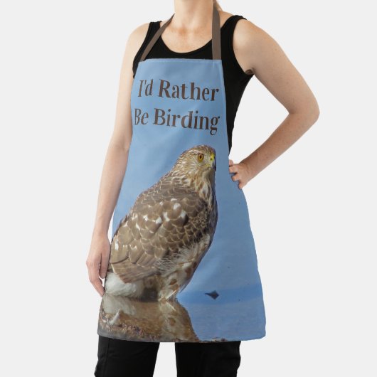 Eerder zijn ze jobby Wild Raptor Bird Hawk Schort (Insitu)