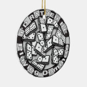 Eerdere Play Dominos Keramisch Ornament (Rechts)
