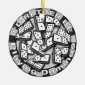 Eerdere Play Dominos Keramisch Ornament (Voorkant)