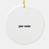 Eerdere Play Dominos Keramisch Ornament (Achterkant)