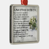 eeremiddel - Wedding Bouquet-ontwerp Metalen Ornament (Rechts)