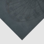 Eerie Abandoned Carousel at Night - Gothic  Tissuepapier (Detail)