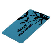 Eerie Bats Halloween Flexi Magnet, Blue Magneet (Linkerzijde)