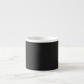Eerie Black Espresso Kop (Voorkant)