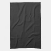 Eerie Black Kitchen Towel Theedoek (Verticaal)