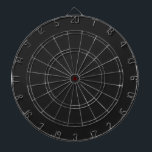Eerie Black Solid Color Dartbord<br><div class="desc">Een intens en verfijnd diep zwart dat tijdloze elegantie uitstraalt.Perfect voor diegenen die een gedurfde uitspraak willen doen.Deze krachtige tint legt de essentie van mysterie en sophisticatie vast.Deze rijke zwarte kleur is de ultieme keuze voor een opvallende en verfijnde esthetiek.</div>