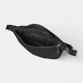 Eerie Black Solid Color Heuptasje (Open)