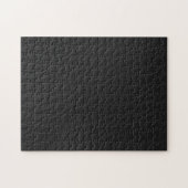 Eerie Black Solid Color Legpuzzel (Horizontaal)