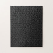 Eerie Black Solid Color Legpuzzel (Verticaal)