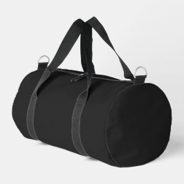 Eerie Black Solid Color Plunjezak