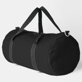 Eerie Black Solid Color Plunjezak