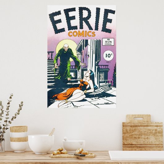 Eerie Comics #1 Poster (Keuken)