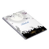 Eerie Elegance: Halloween geïnspireerd spiraal Not Notitieboek (Rechterzijde)