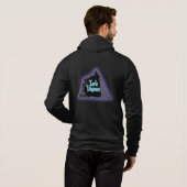 Eerie Elegance Zip Hoodie Unisex (Achterkant volledig)